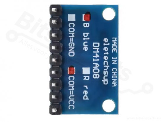 LED Level indicator - 8 LEDs common cathode blue